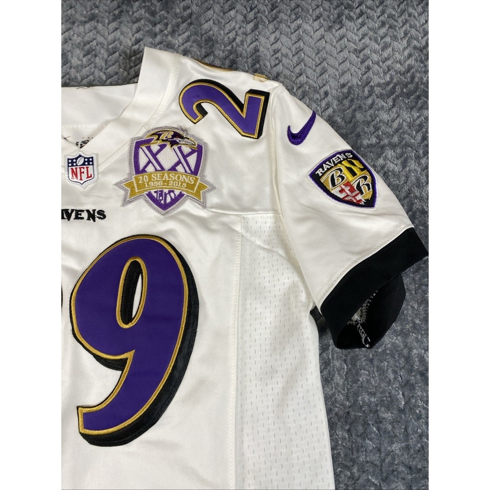 NFL Baltimore Ravens Justin Forsett 29 Nike White Sewn Jersey Women's Medium - Picture 3 of 10
